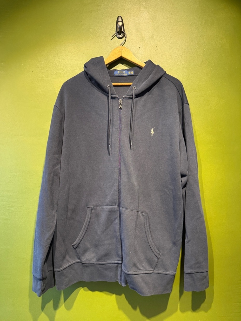 Ralph Lauren Navy Zip-Up Hoodie